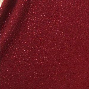 Elegant Sparkly burgundy/wine Lularoe Carly